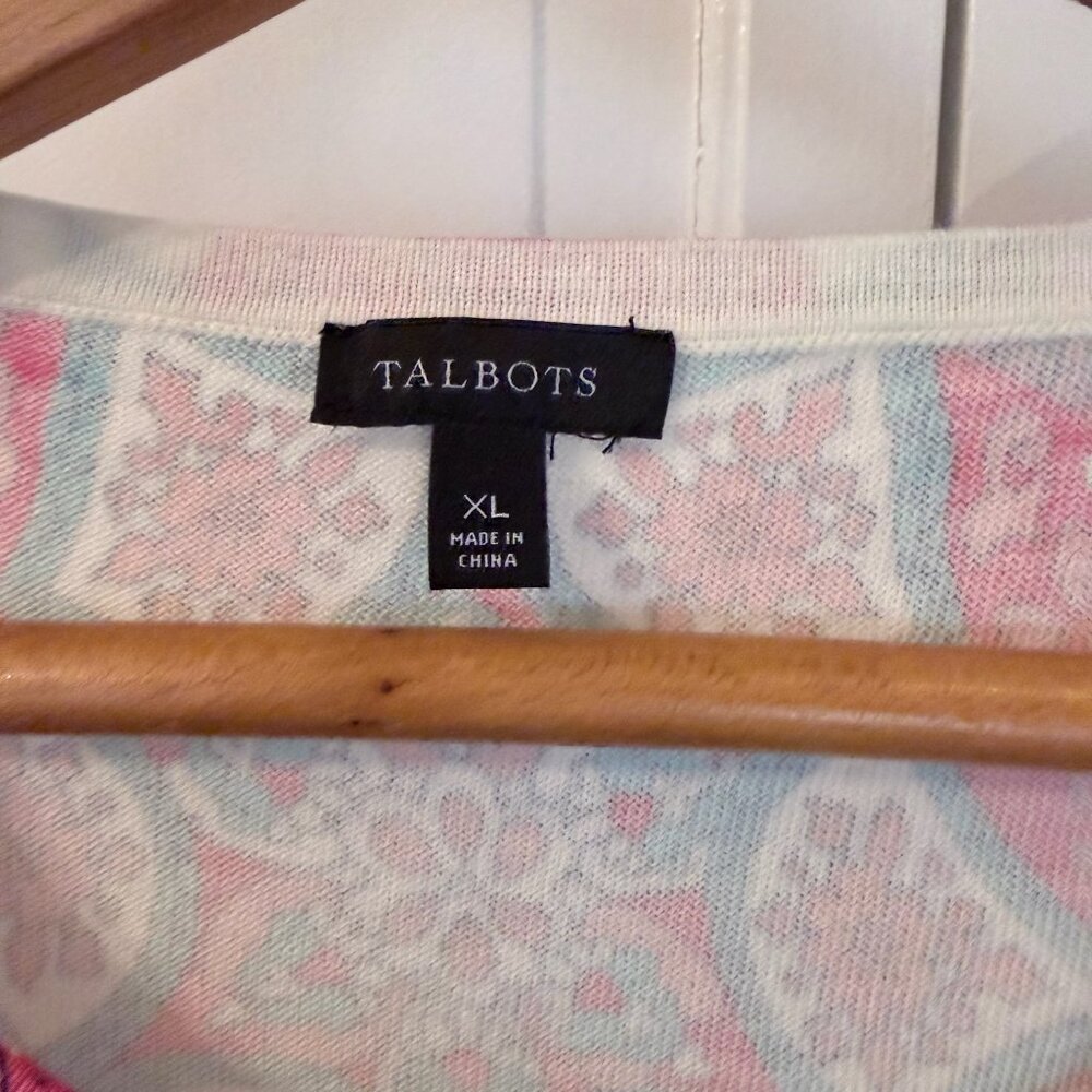 Talbots Patterned Lightweight Sweaters - Lot of 2 - image 10